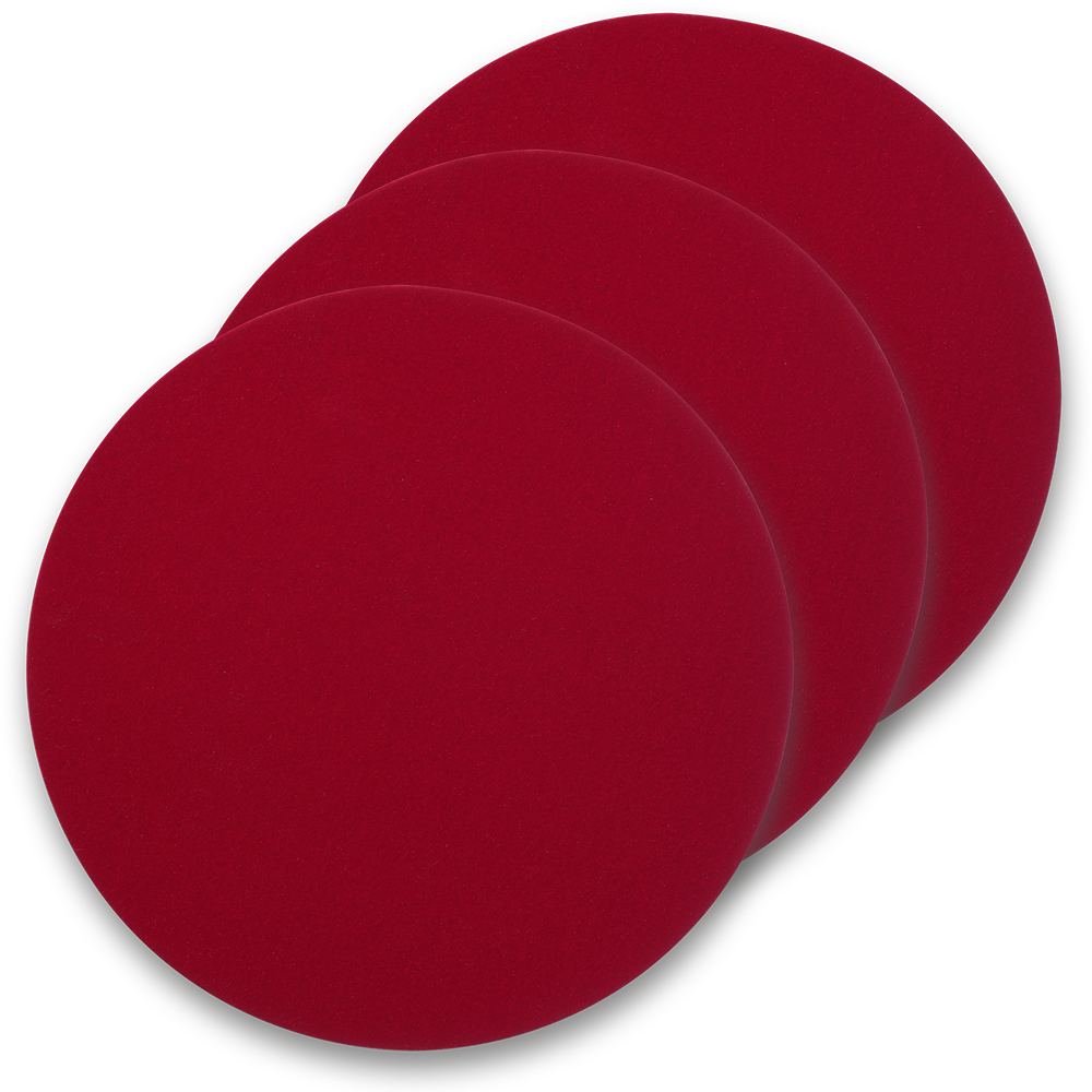 A picture of Red Short Nap polishing pad
